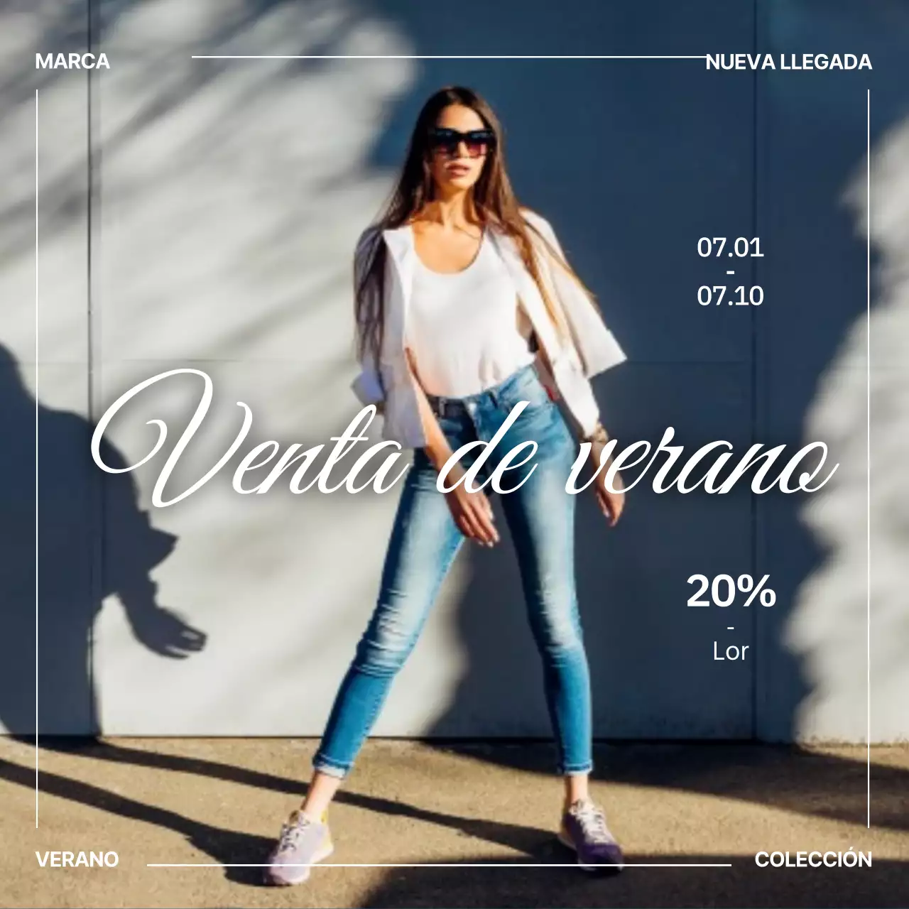 Marco de fotos gris y azul