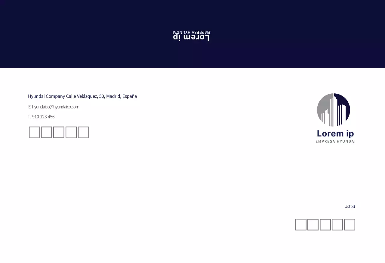 Azul Marino Corporativo Moderno