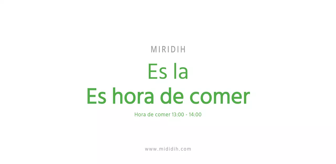 Bonito calendario de sobremesa ilustrado de temática familiar en color verde