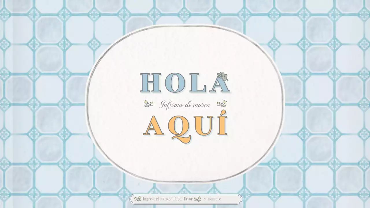 Diseño básico conceptual emocional con papel pintado vintage en beige y azul claro