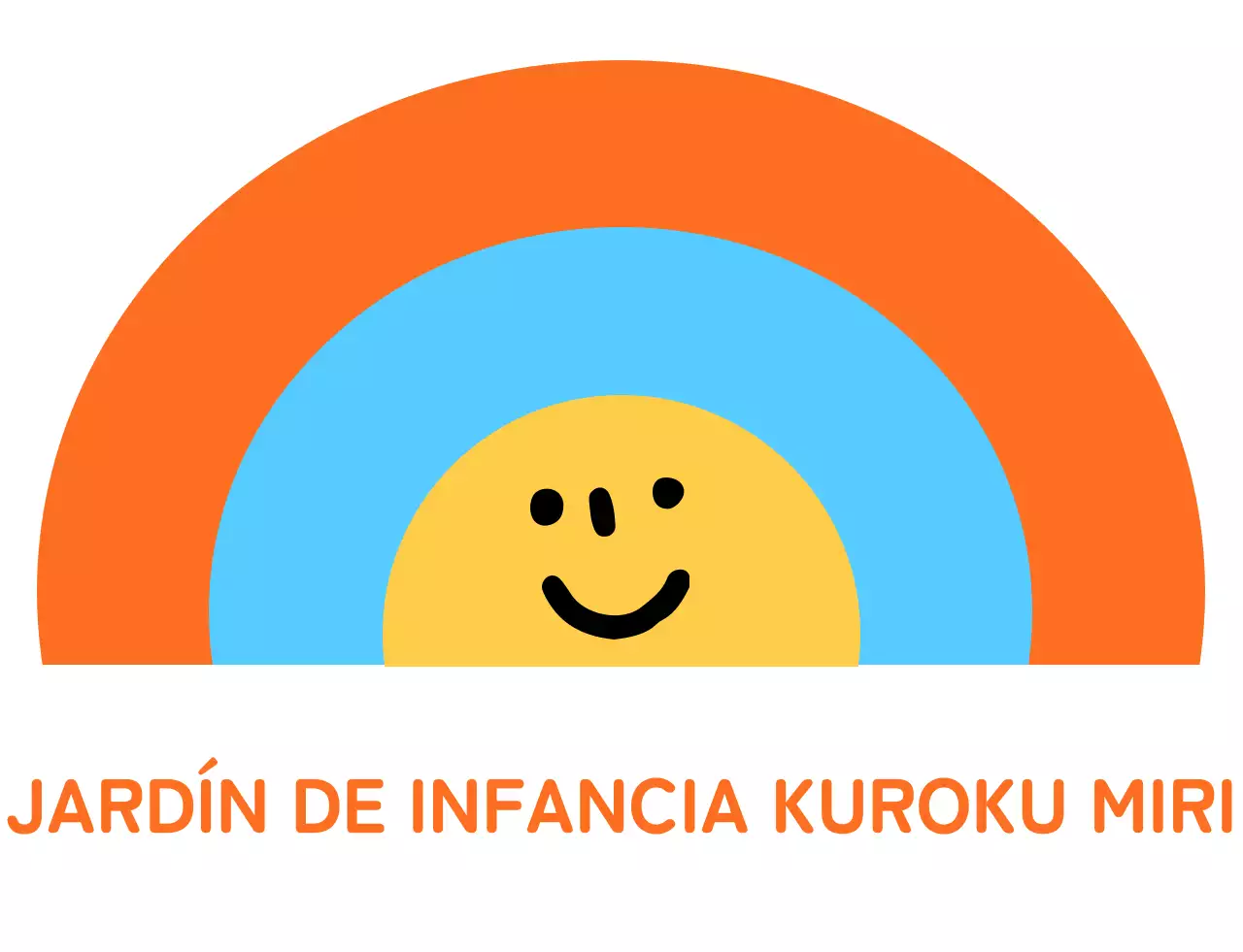 Camiseta de grupo de la guardería con un simpático emoji