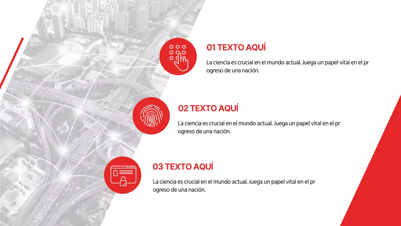 Una simple agenda roja con un concepto sencillo