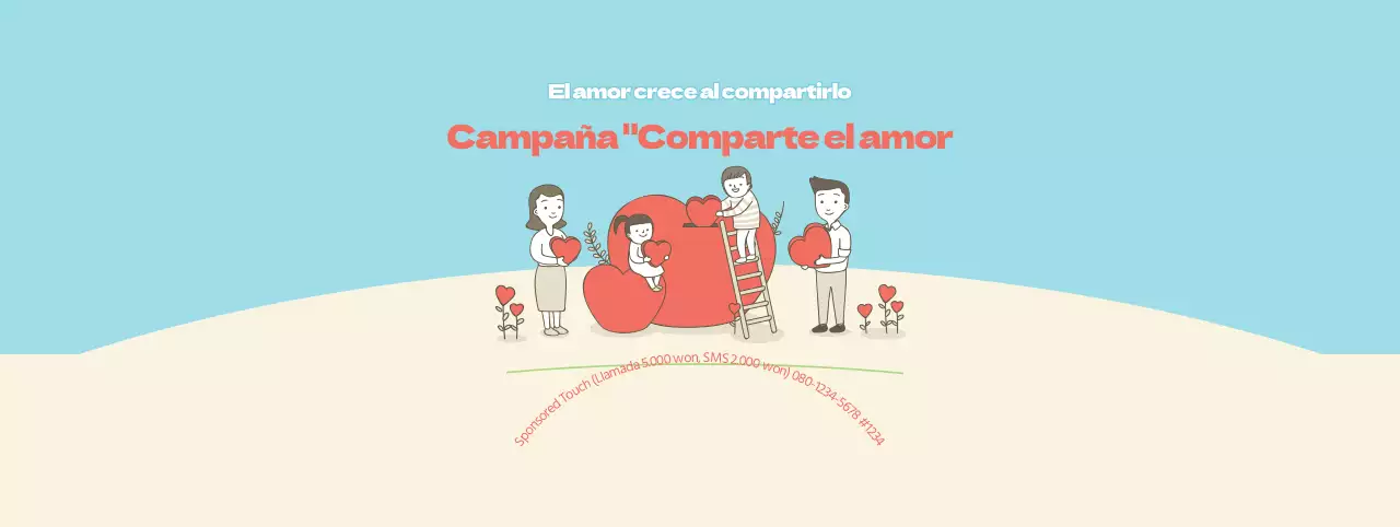 Rojo, azul y beige para el barrio