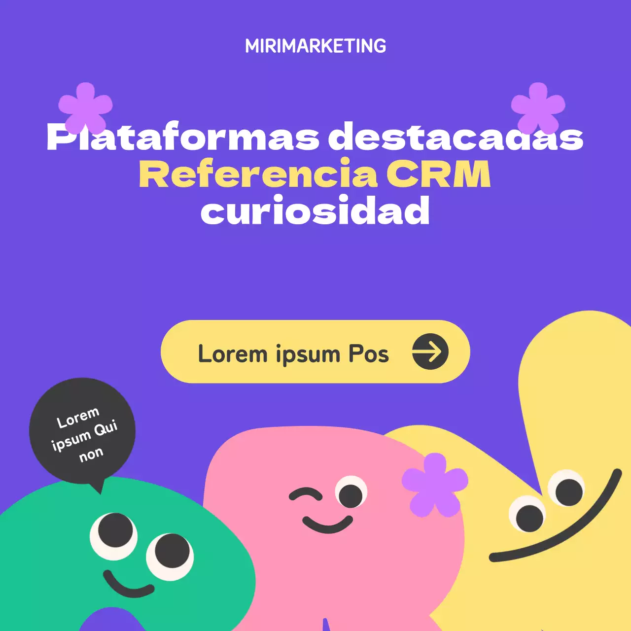 Aprenda sobre marketing de CRM con bebés de colores pastel y simpáticos personajes del alfabeto
