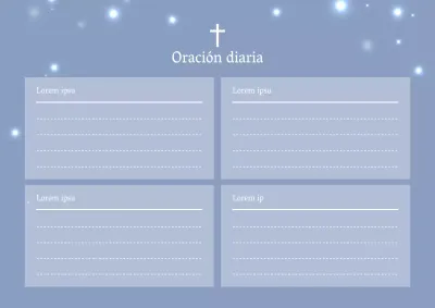 Oración del día