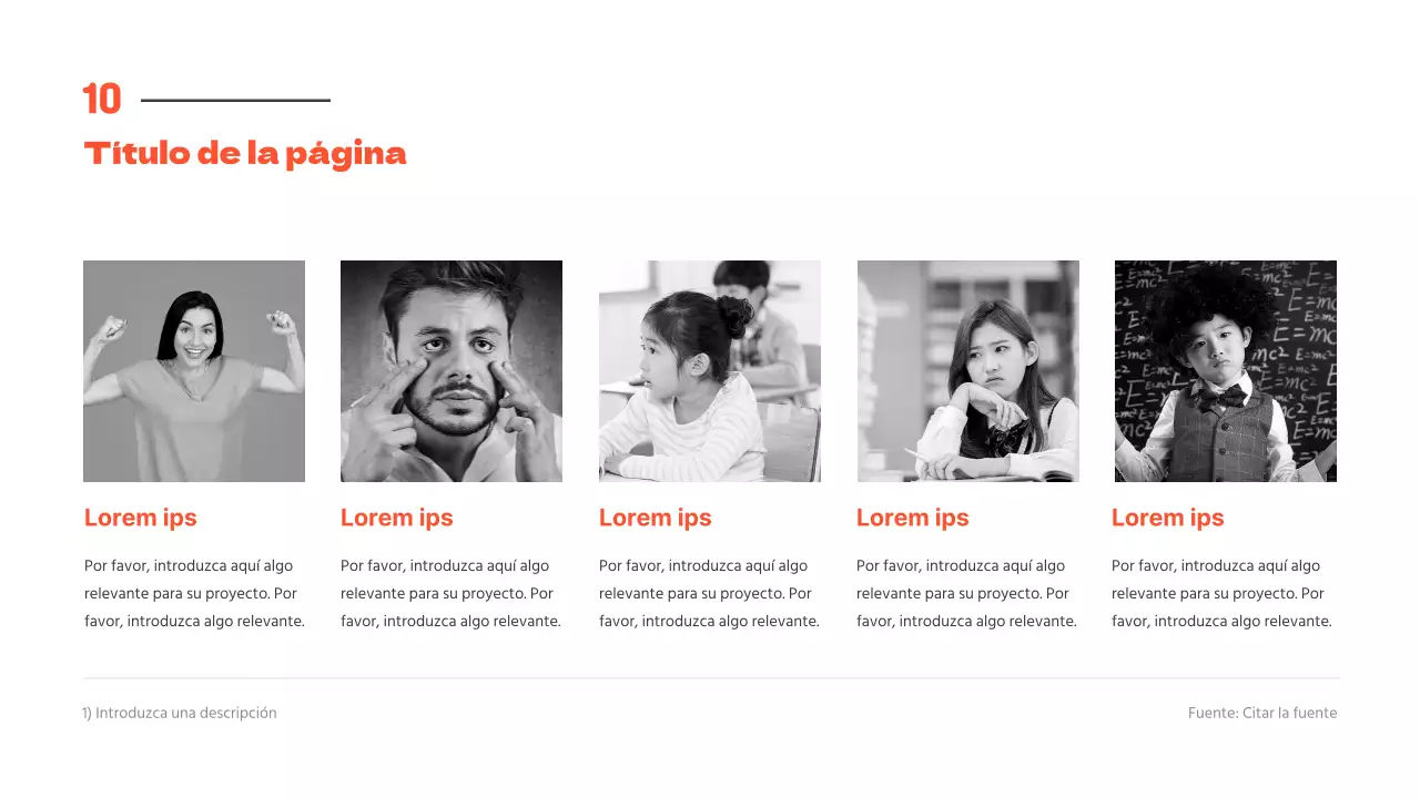 Presentaciones limpias