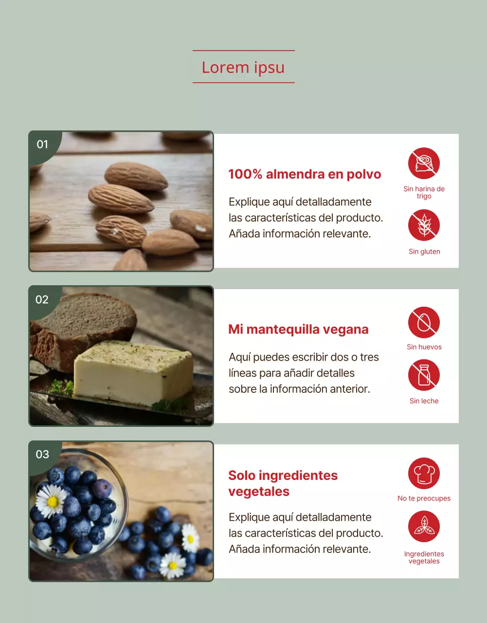 Presentamos el Fondo Vegano para Macarons de Menta y Rojo