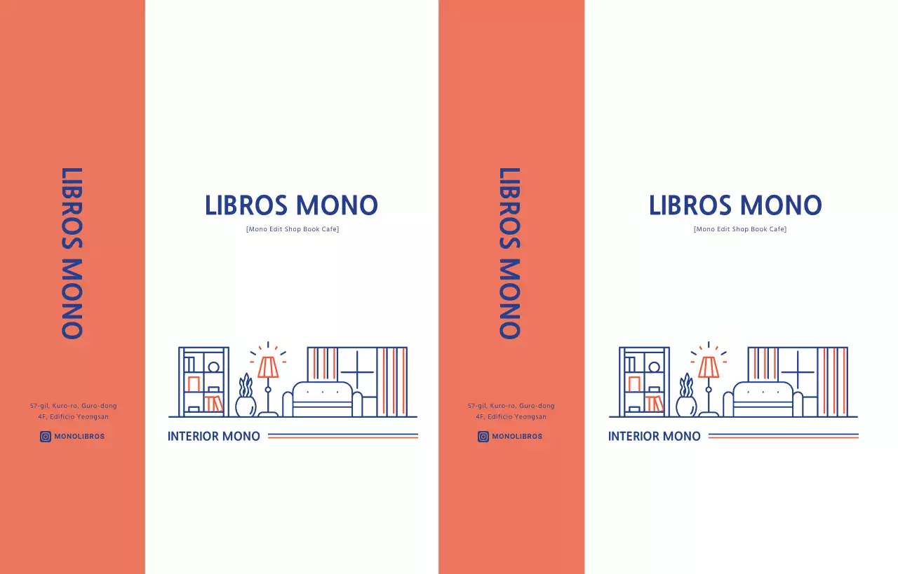 Bolsa de la compra de papel_Diseño de librería