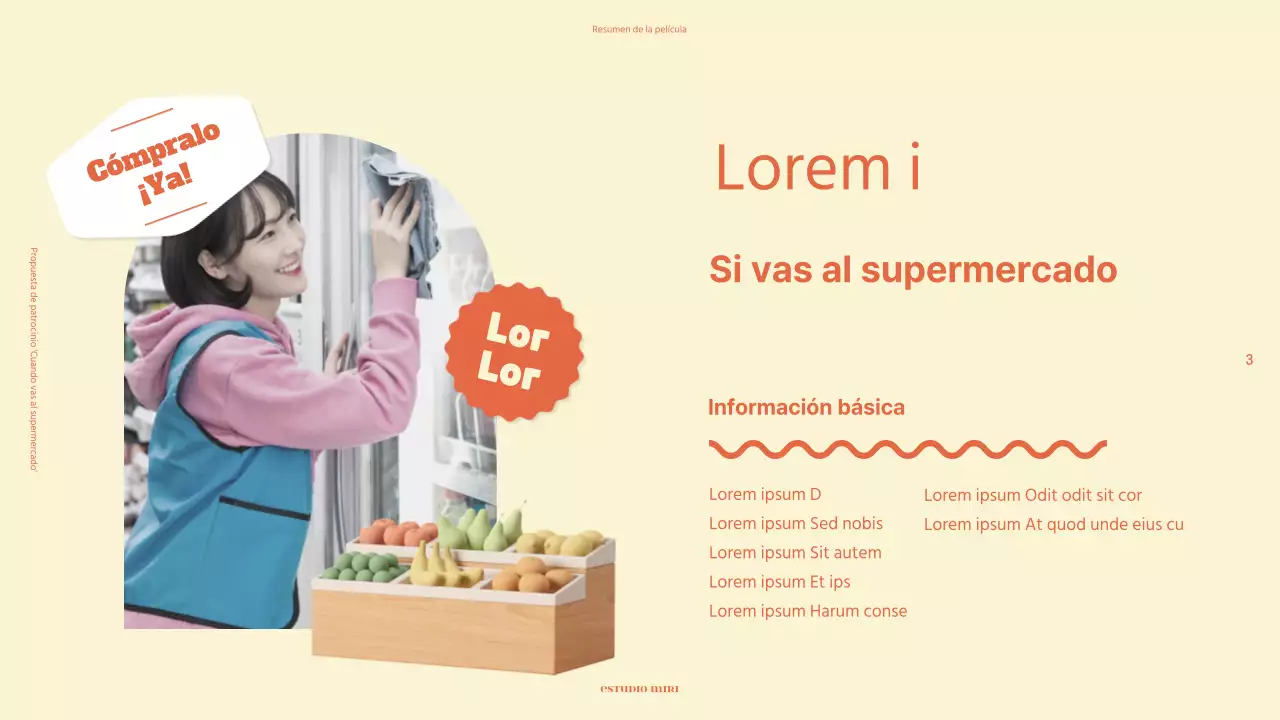 Una vistosa propuesta de patrocinio publicitario cinematográfico