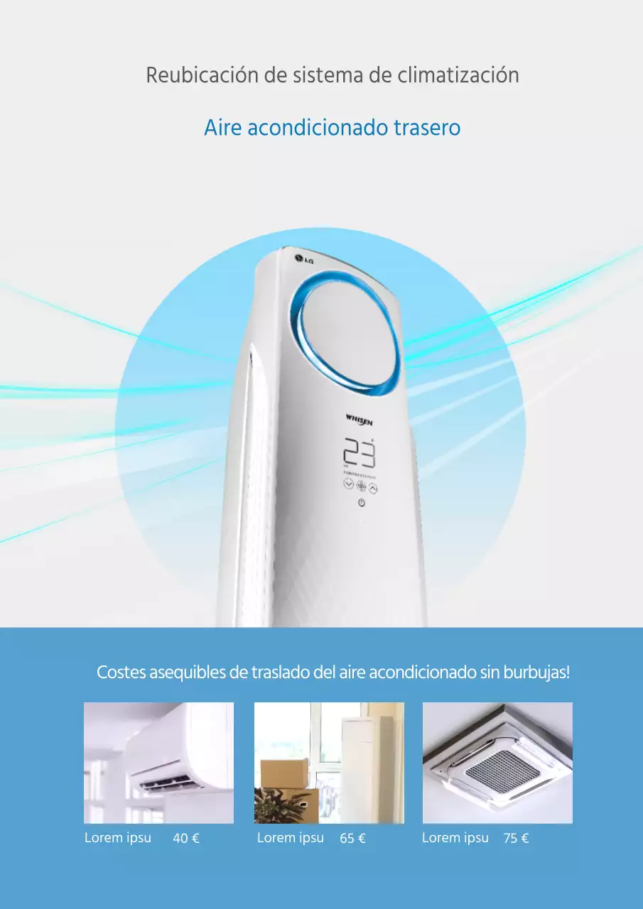Promover los costes de instalación del instalador de aire acondicionado y reubicación del horno