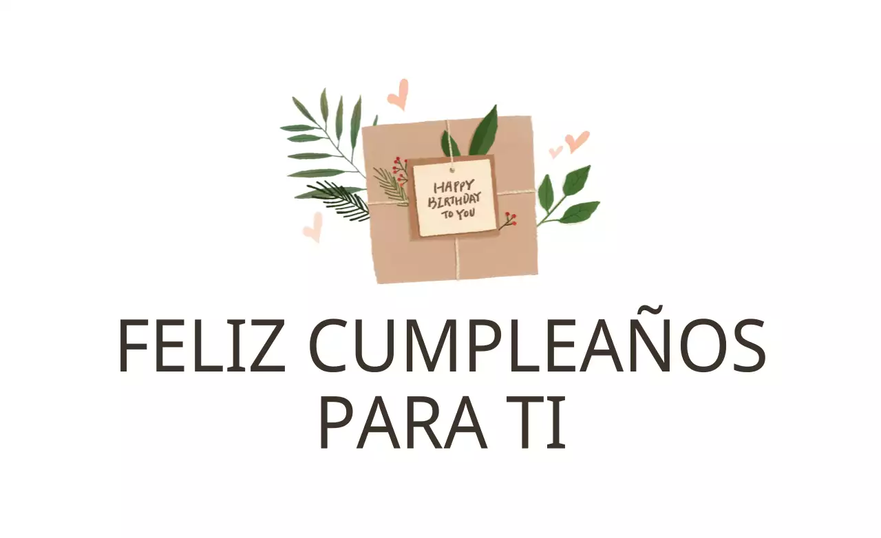 Feliz Cumpleaños