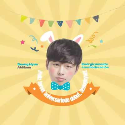 Feliz tercer aniversario