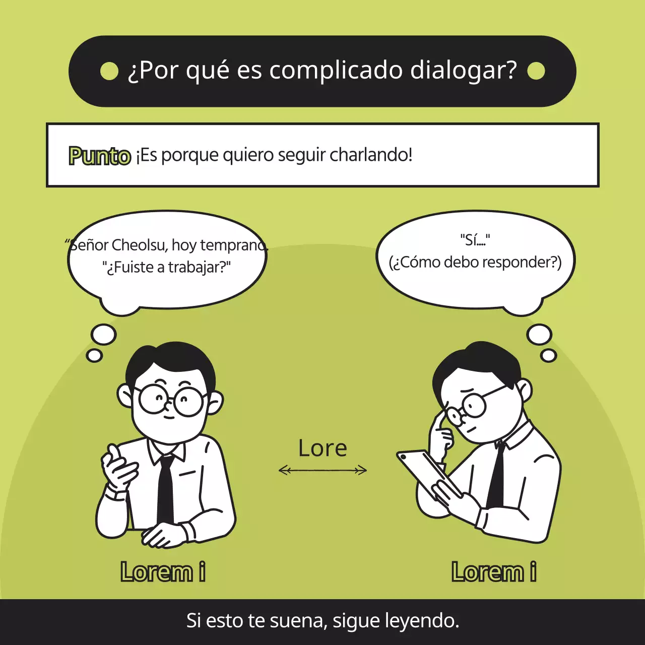 Tarjeta de vida social verde lima y negraNoticias