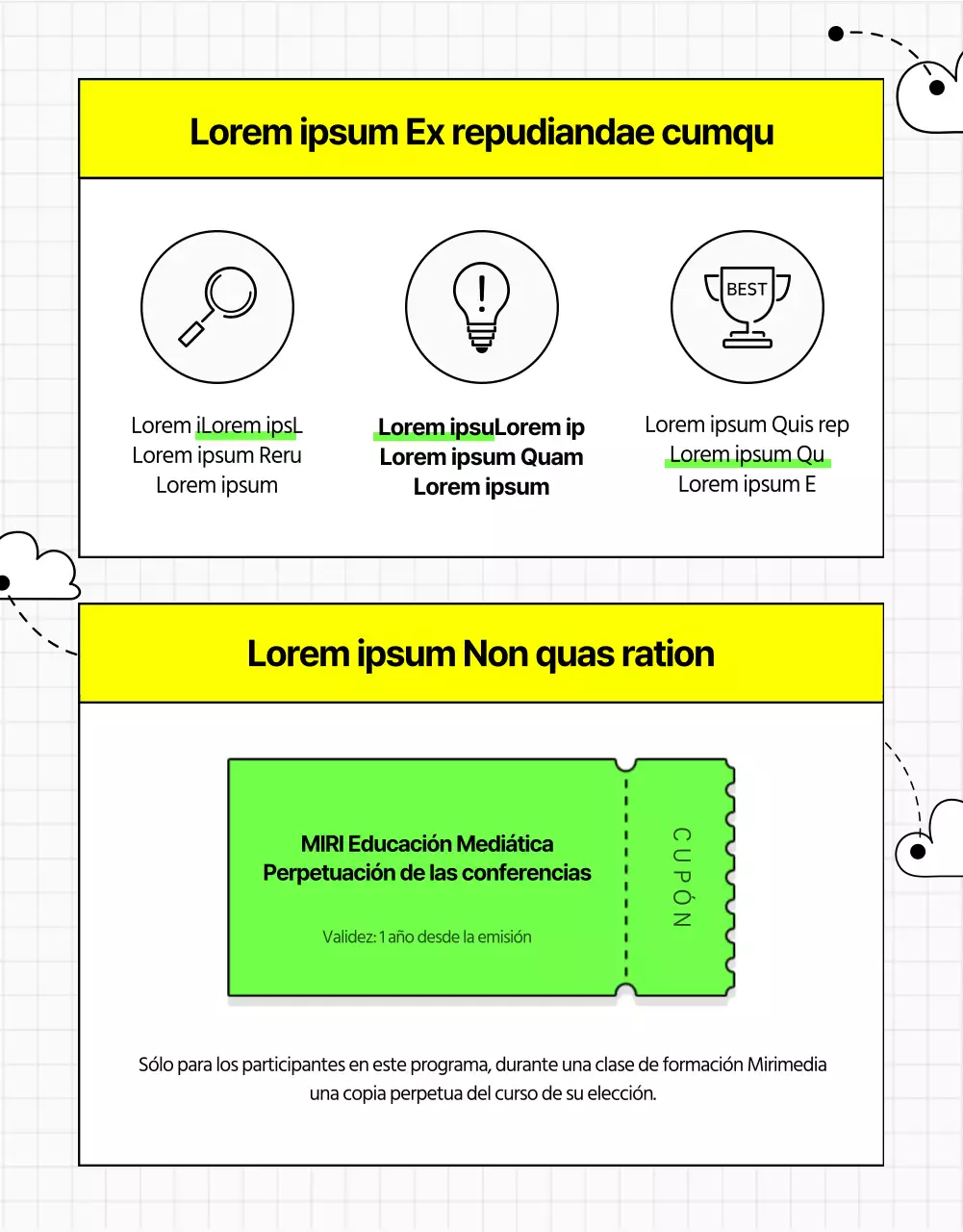 Presentación del programa de formación Simple Yellow