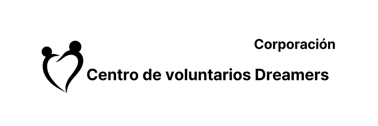 Organizaciones de servicios incorporadas con un logotipo curvo