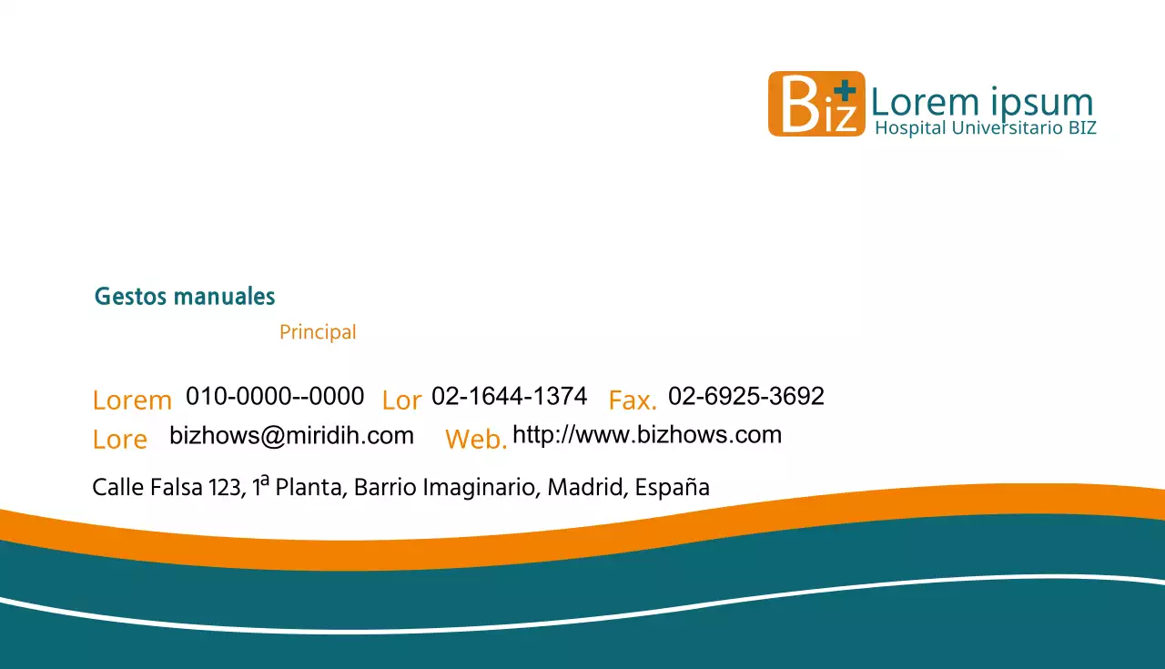 Hospital Universitario Biz