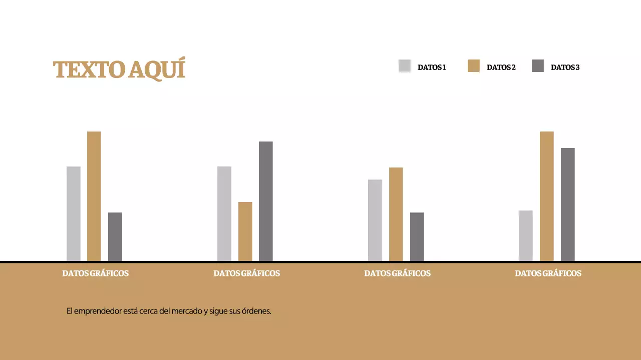 Un gráfico conceptual sencillo en marrón y gris