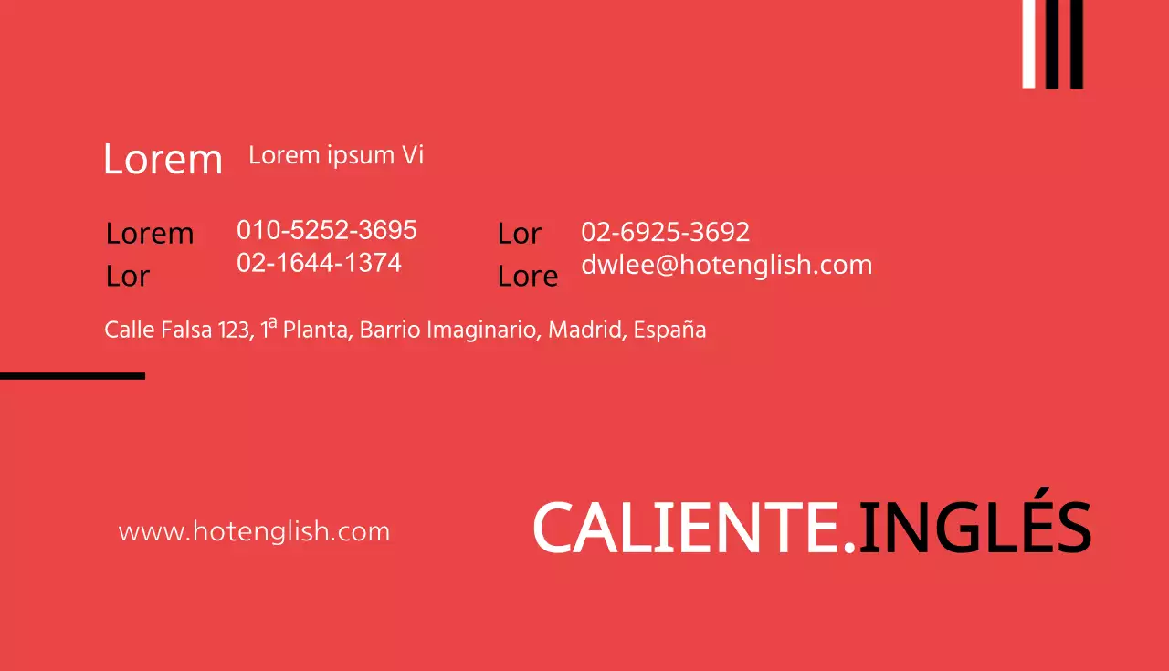 Caliente.español