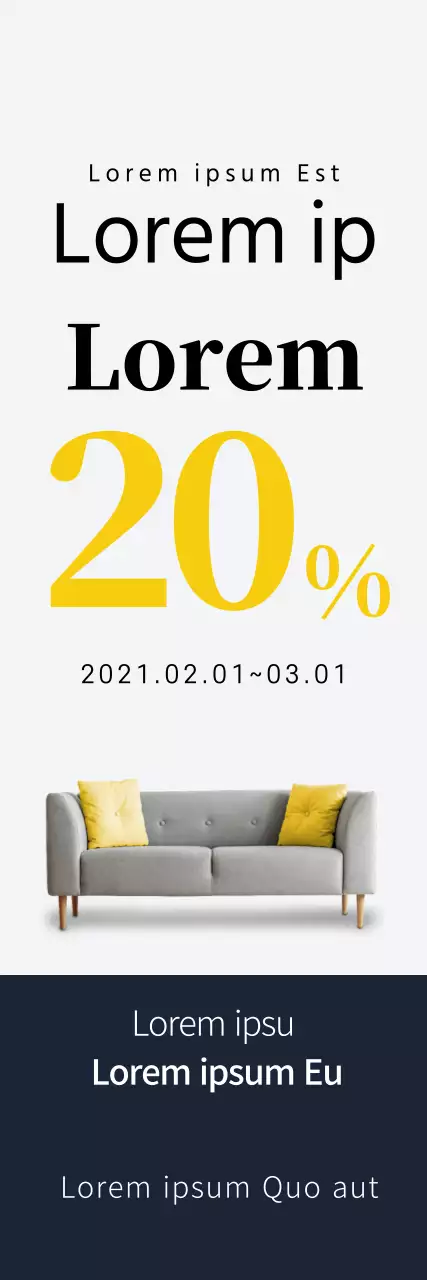 Fotos en azul marino Promover una venta de liquidación