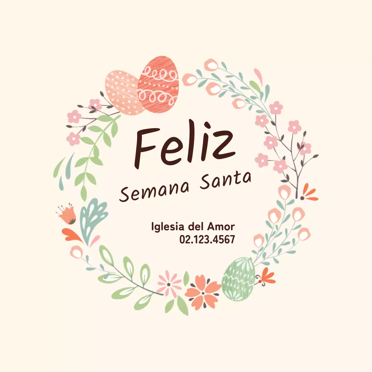 Amarillo ilustración linda iglesia etiquetas de Pascua