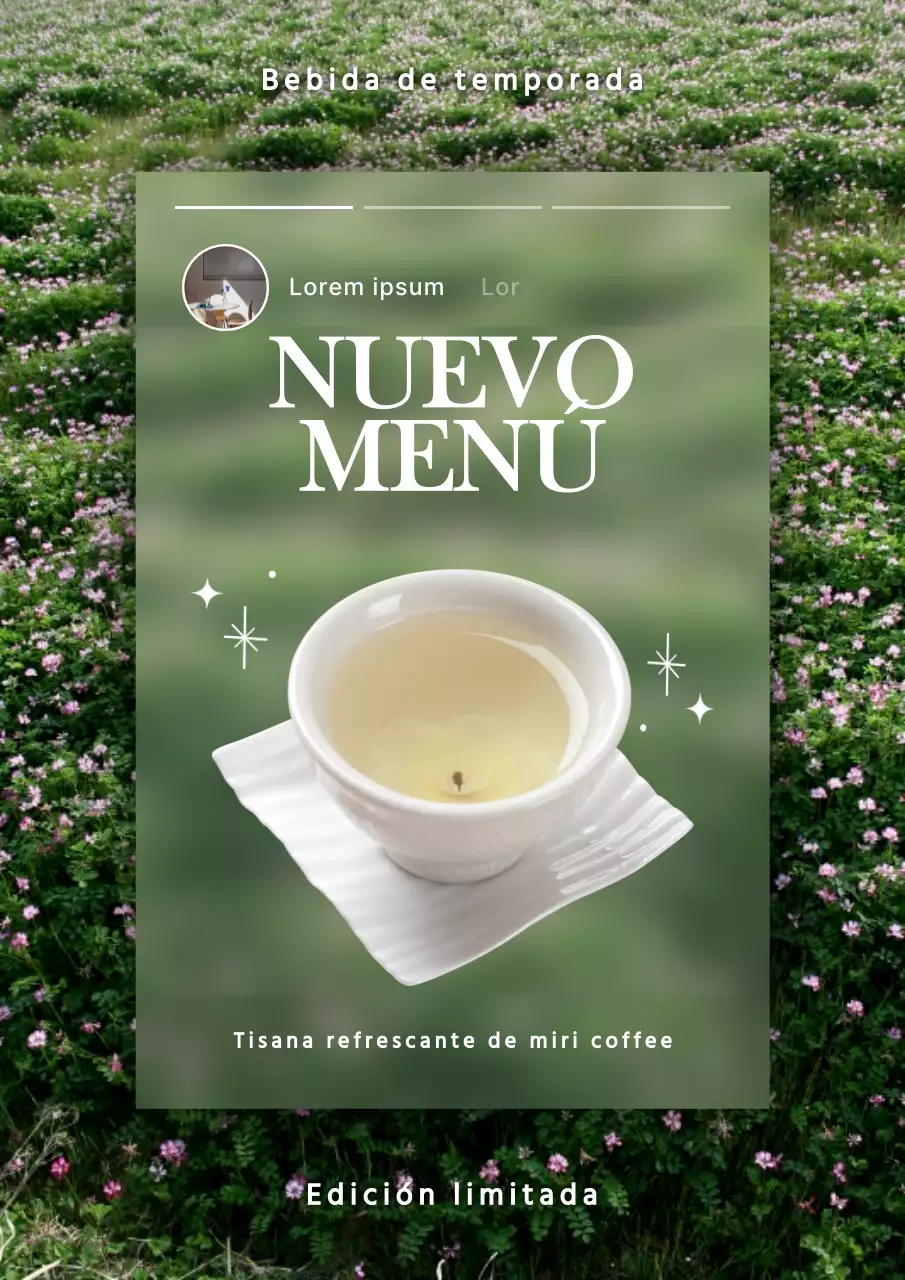 Nuevo menú en el Story Concept Cafe verde y chartreuse