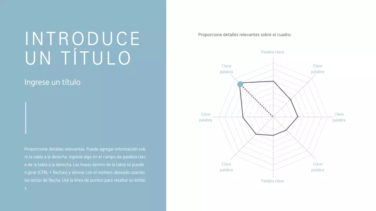 Diseñar gráficos con un concepto sencillo