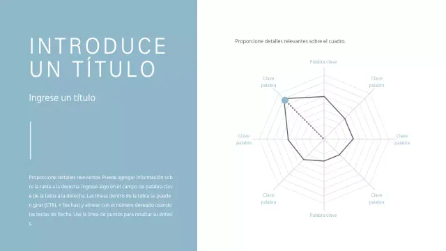 Diseñar gráficos con un concepto sencillo