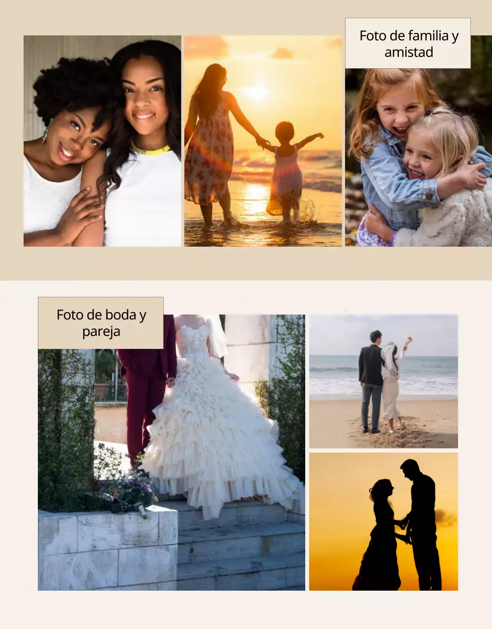 Tome una instantánea emocional página de detalles