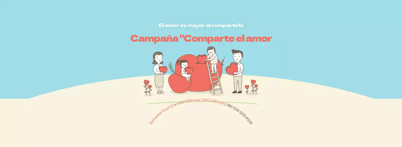 Rojo, azul y beige para el barrio