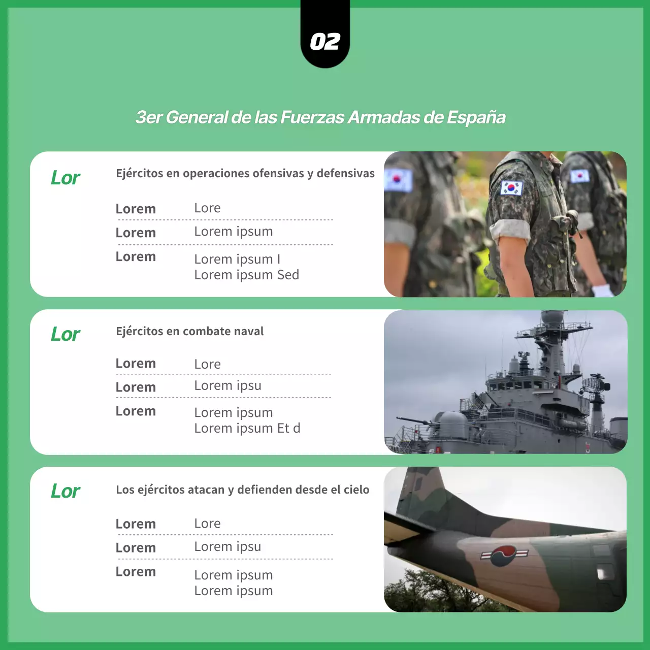  verde lindo soldado ilustración club universitario promocional soldado cardnews