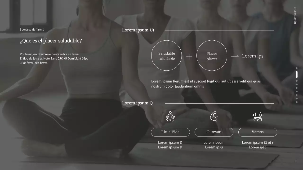 Imagen gris-verde resaltada Placer saludable Información sobre salud mental