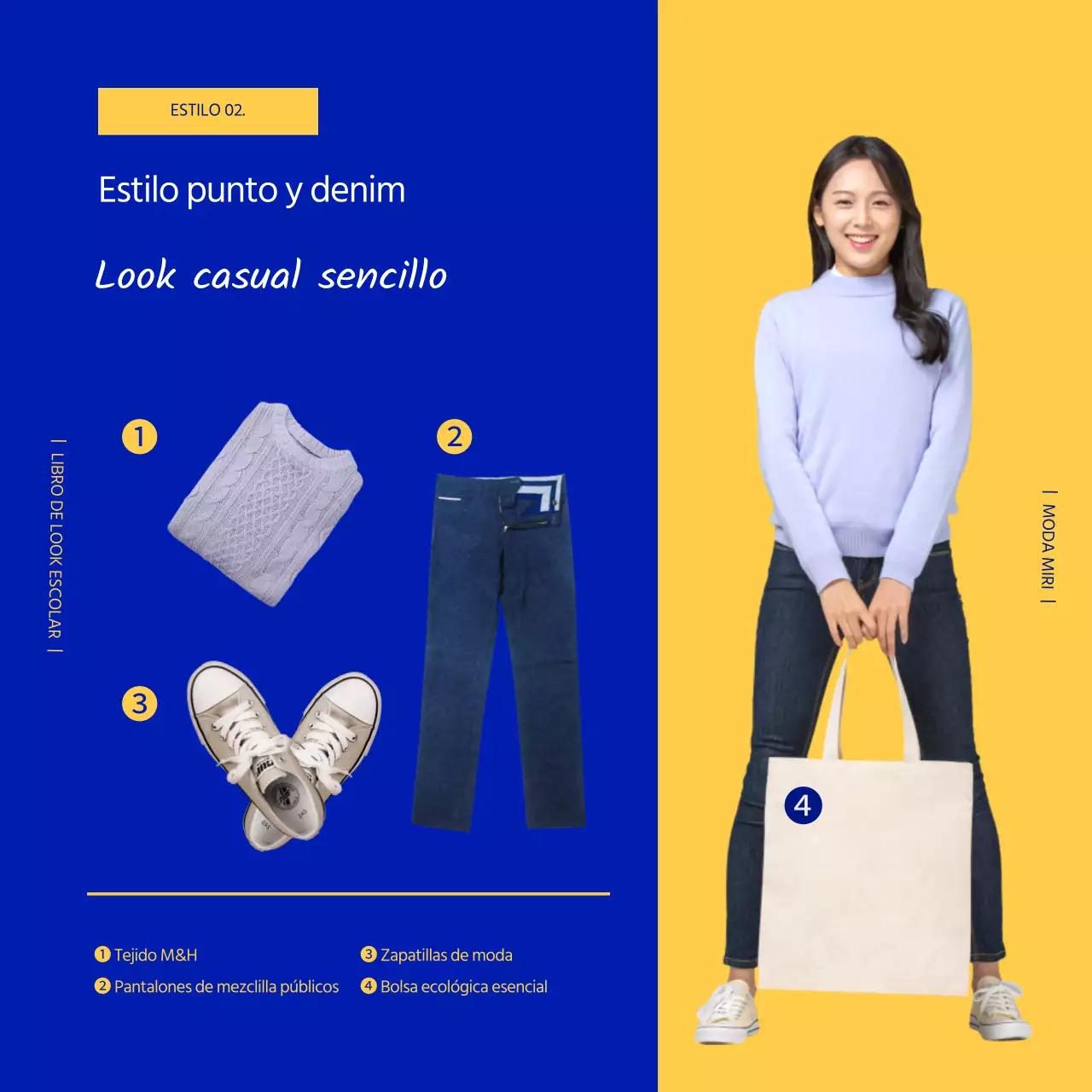 Fotos enmarcadas en amarillo y azulSugerencias para un look más fresco