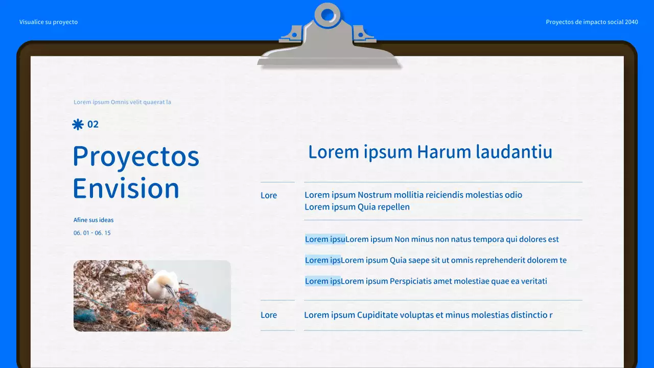 Informe de resultados del proyecto de defensa de dokdo azul y celeste natural