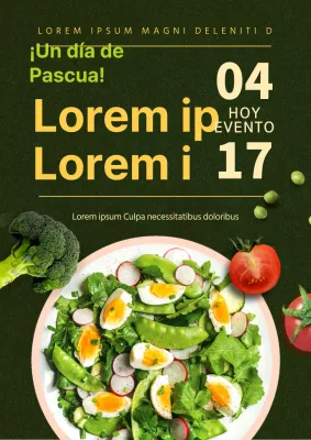 Evento "Ensaladas en azul "Página del evento