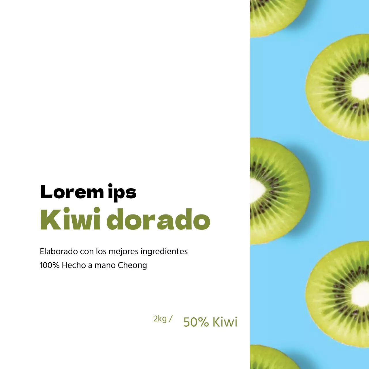 Etiquetas de cerveza casera kiwi