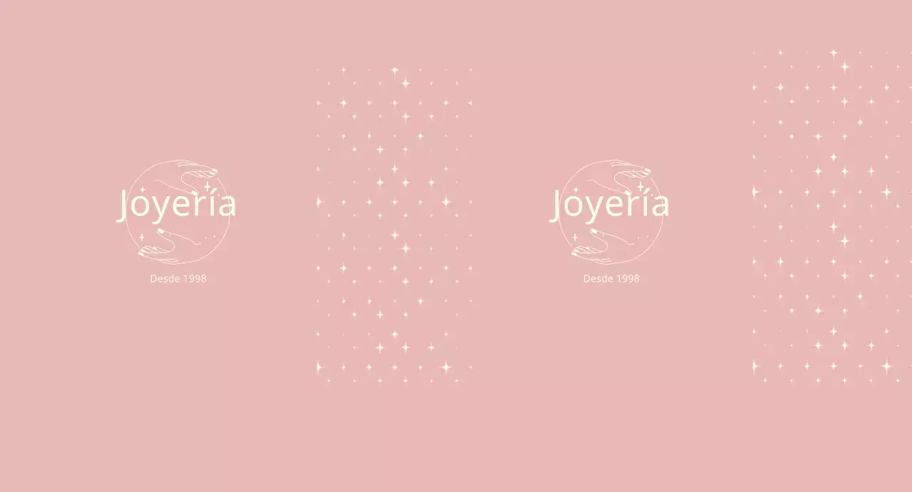 Joyas ilustradas de líneas limpias en rosa