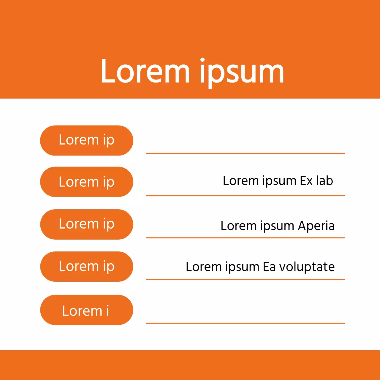 Etiquetas para conservar alimentos con letras naranjas