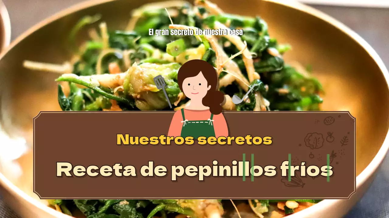 Una bonita receta de salsa de guindillas marrones y verdes