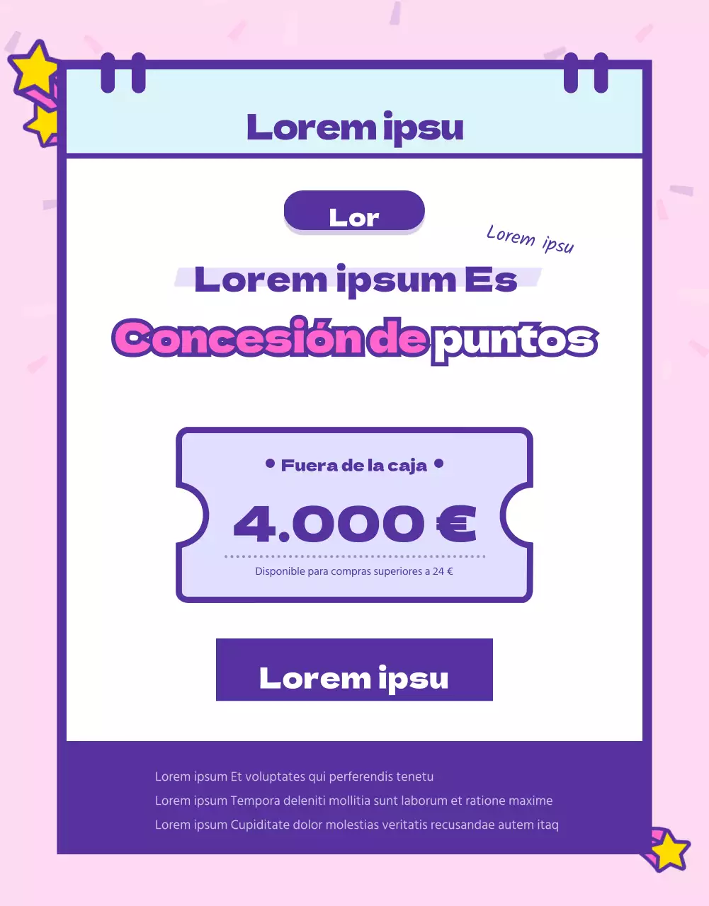 Eventos de inscripción