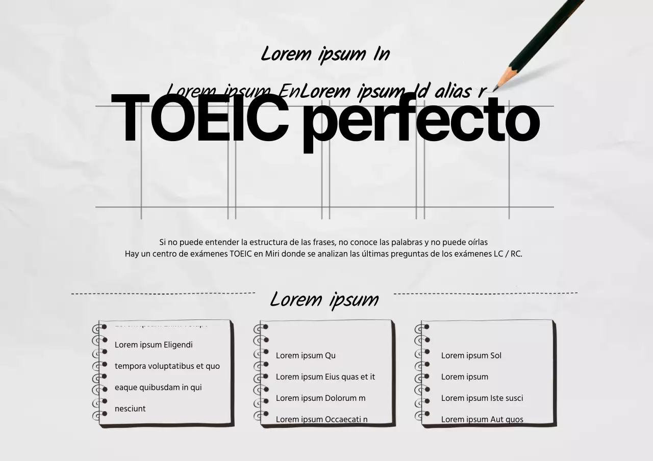 Puntuación perfecta en el TOEIC
