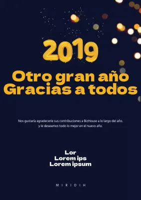 Felicitaciones de fin de año