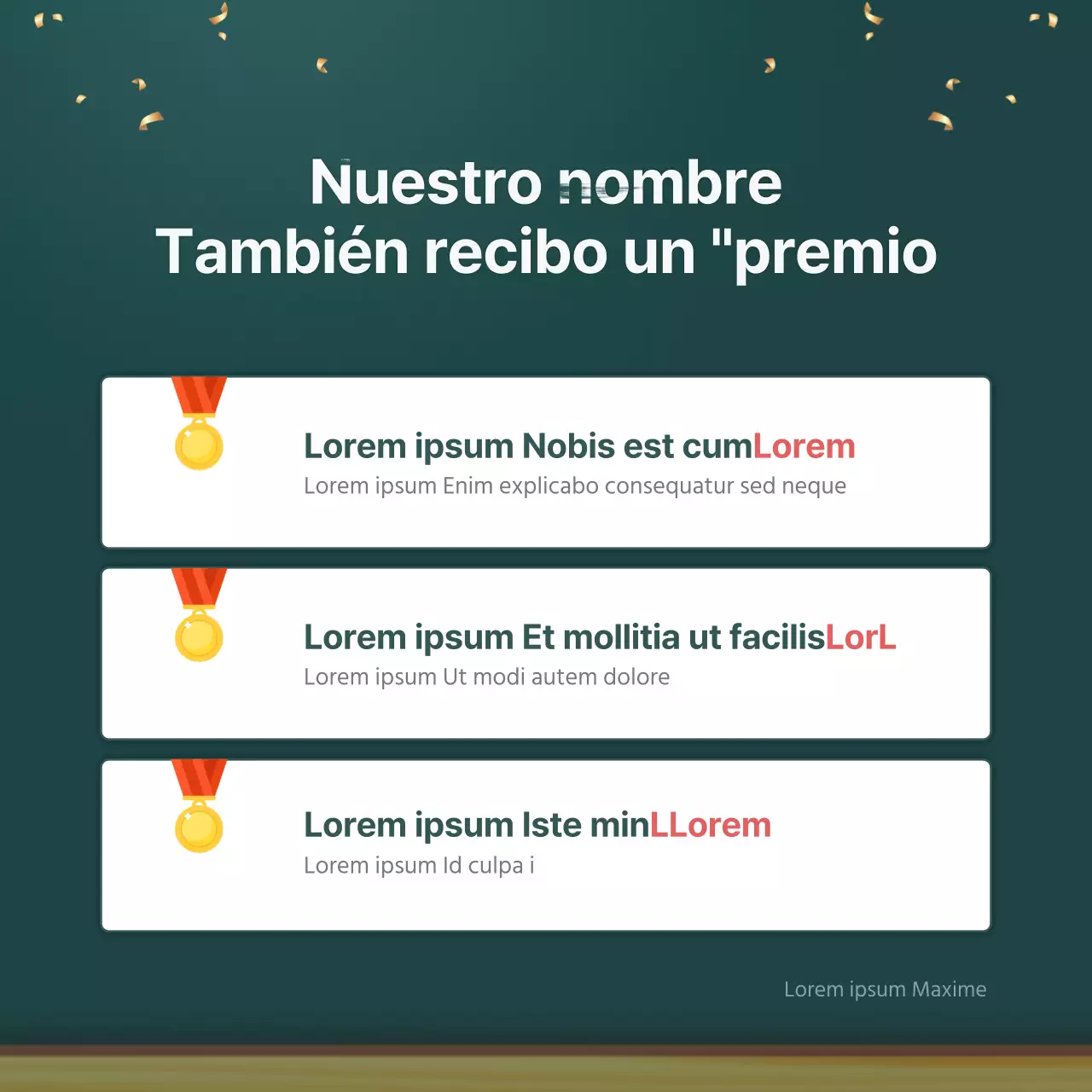 Tarjeta de pizarra para la captación de socios del club universitarioDiseño de noticias