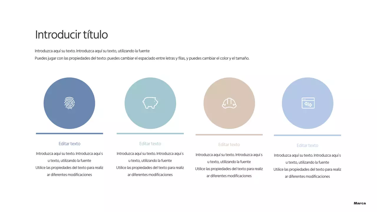 Una agenda sencilla en colores pastel