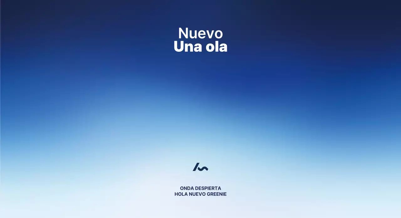 Promocione un seminario corporativo con un degradado azul oscuro