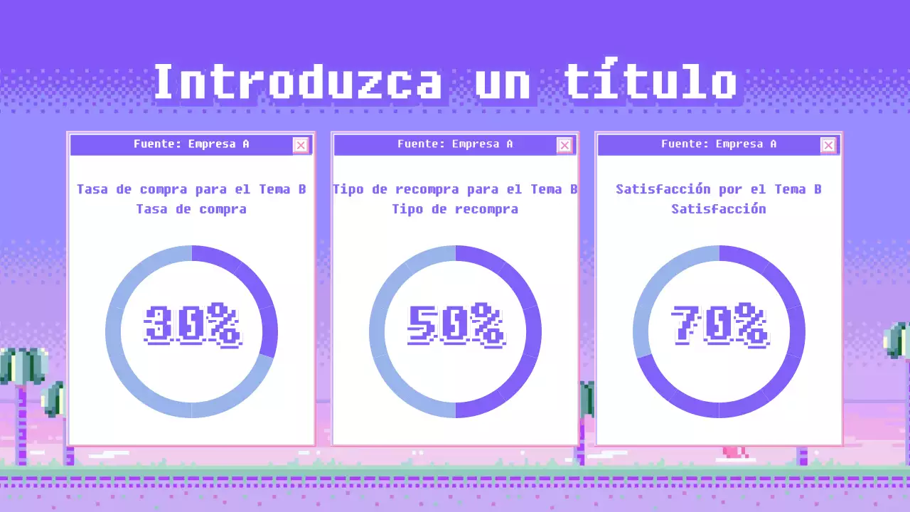 Diseño de gráfico circular con concepto de cepillo rosa