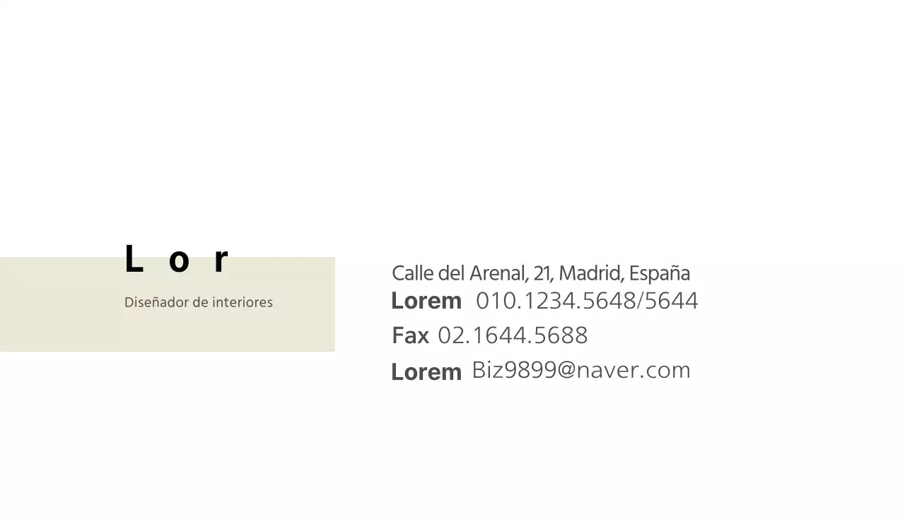 Interiores naturales