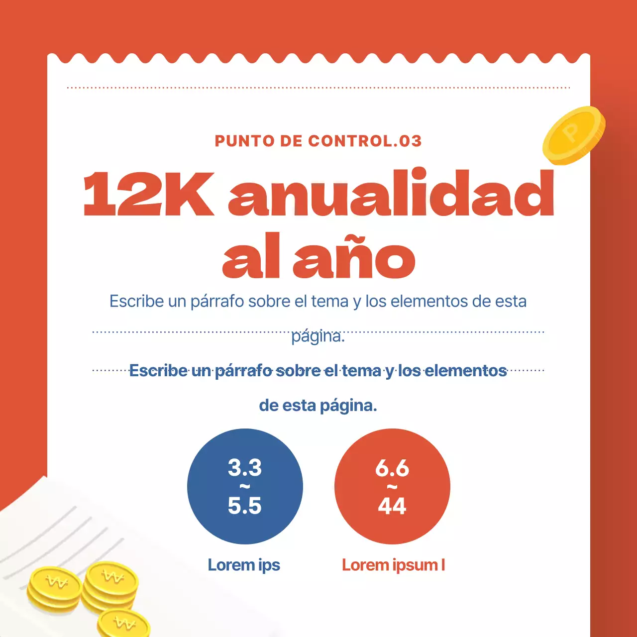 Concepto de recibo azul y rojo Recibo de pensión Consejos para ahorrar impuestos