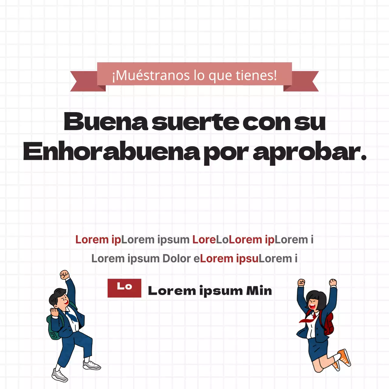 Salud por el aprobado