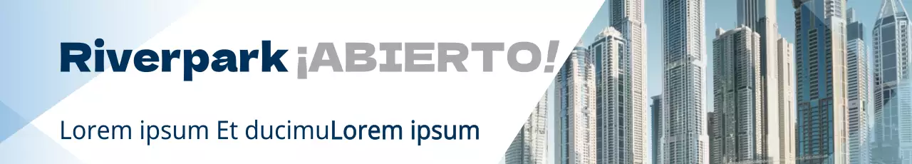 Inauguración del Parque Fluvial