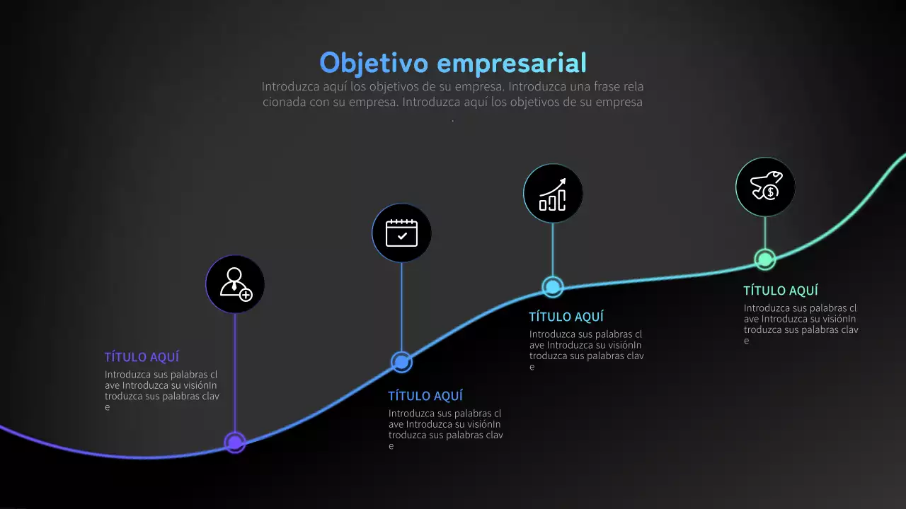 Mapa de carreteras para Neon Gradients